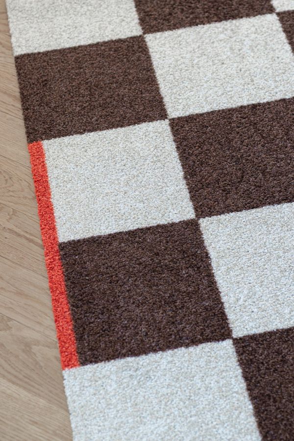 Mette Ditmer - Square All-Round Mat - Brown 
